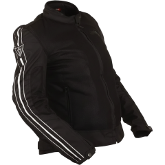 VENOM Jessy - Yazlık Kadın Motosiklet Ceketi - Siyah