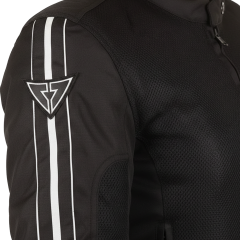 VENOM Jessy - Yazlık Kadın Motosiklet Ceketi - Siyah