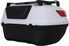 MAXEM SL 45 FULL BEYAZ MOTOSİKLET ARKA ÇANTA TOPCASE