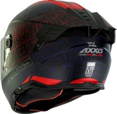 Axxis Hawk Evo Cubik Kırmızı