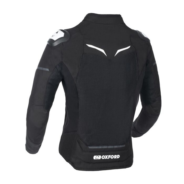 Oxford Omega 1.0 Air Siyah - Yazlık Kadın Motosiklet Ceketi - TW253101