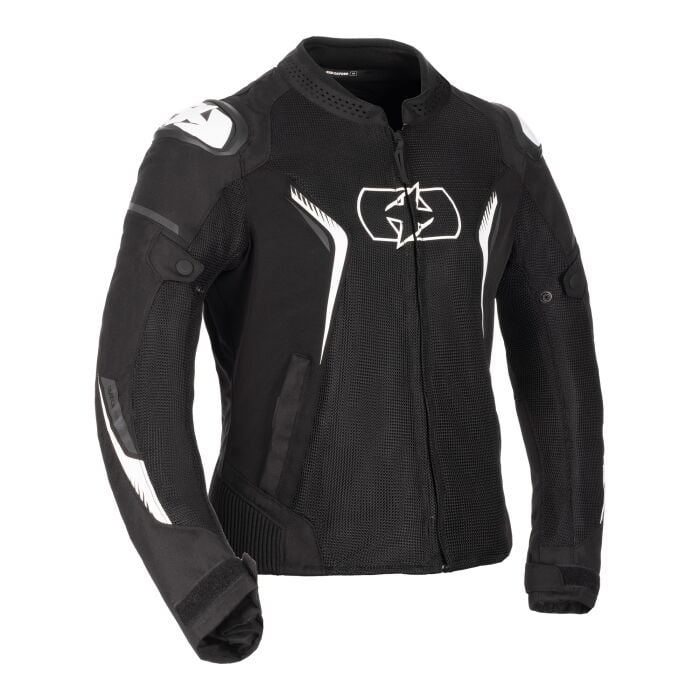 Oxford Omega 1.0 Air Siyah - Yazlık Kadın Motosiklet Ceketi - TW253101