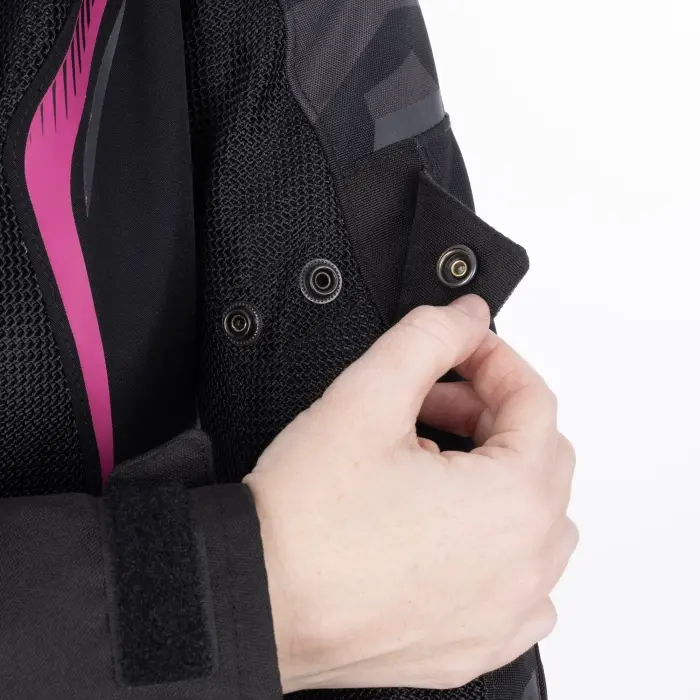 Oxford Omega 1.0 Air Kamuflaj Pembe - Yazlık Kadın Motosiklet Ceketi - TW253102