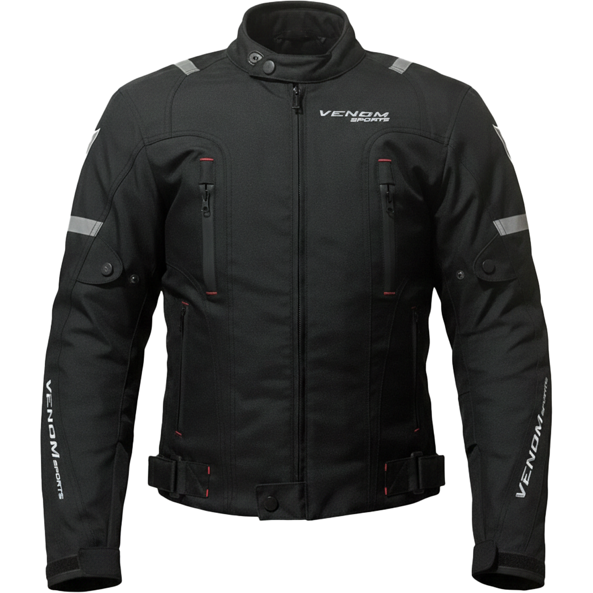 VENOM Air Racing - Motosiklet Ceketi - Siyah