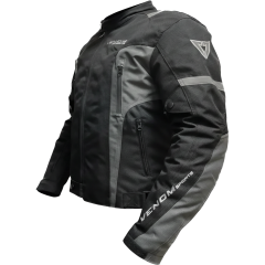 VENOM Air Racing - Motosiklet Ceketi - Gri/Siyah