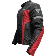 VENOM Air Racing - Motosiklet Ceketi - Kırmızı/Siyah