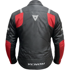VENOM Air Racing - Motosiklet Ceketi - Kırmızı/Siyah