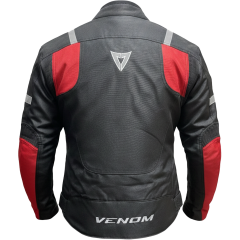 VENOM Air Racing - Motosiklet Ceketi - Kırmızı/Siyah