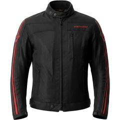 VENOM Compass - Yazlık Motosiklet Ceketi - Siyah