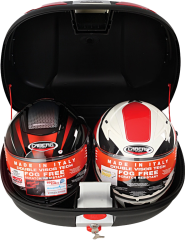 MAXEM  SL45 SİYAH FULL MOTOSİKLET ARKA ÇANTA TOPCASE