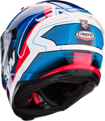 Caberg Avalon X Optic Beyaz Mavi Kırmızı