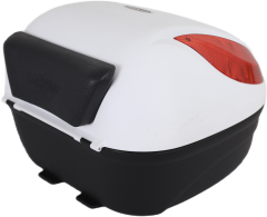 MAXEM SL35 BEYAZ SIRTLIKLI MOTOSİKLET ARKA ÇANTA TOPCASE