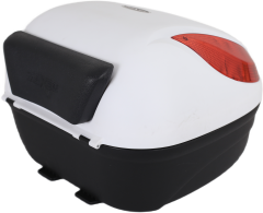 MAXEM SL35 BEYAZ SIRTLIKLI MOTOSİKLET ARKA ÇANTA TOPCASE