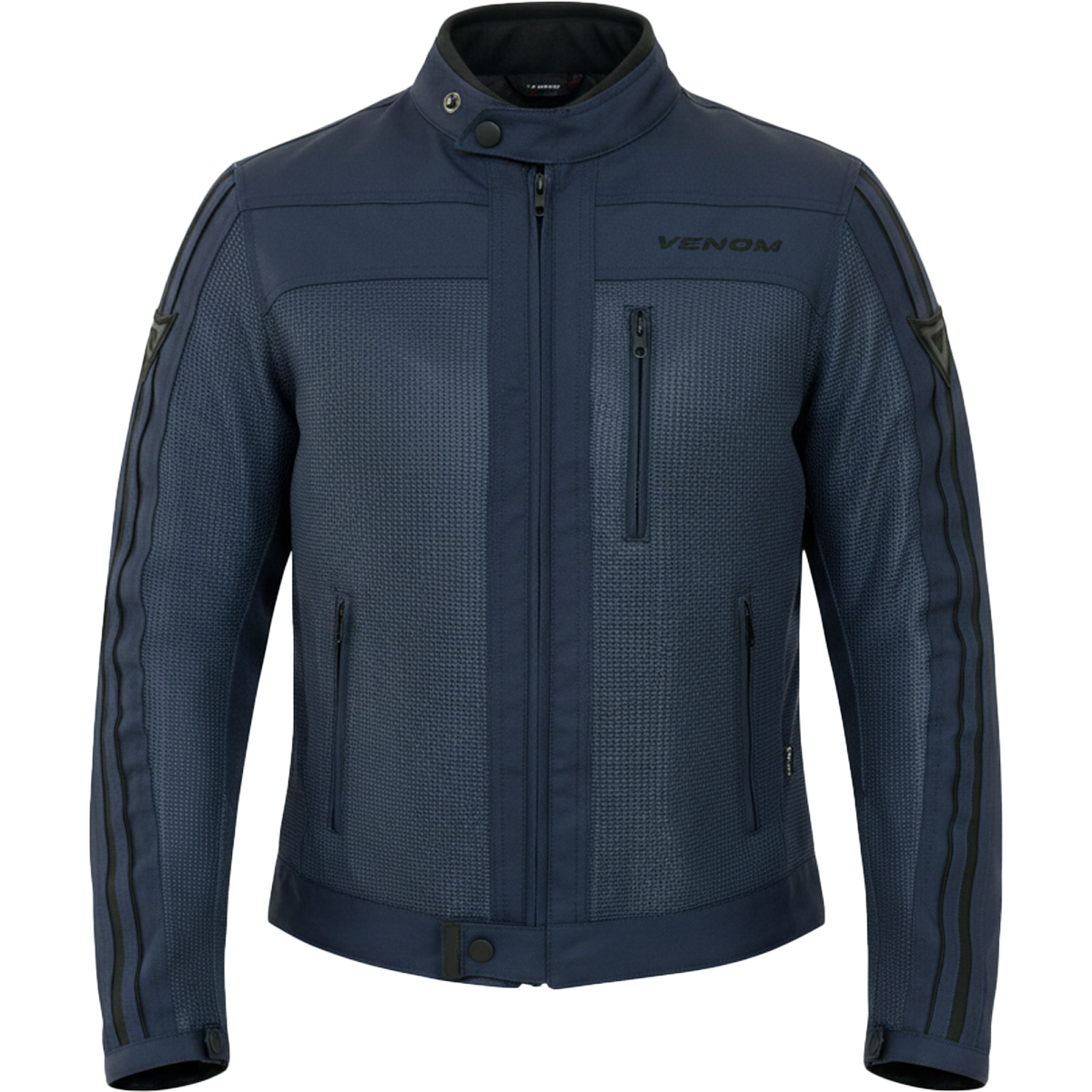 VENOM Compass - Yazlık Motosiklet Ceketi - Lacivert