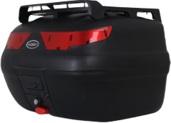 MAXEM SL40 FULL SİYAH MOTOSİKLET ARKA ÇANTA TOPCASE