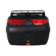 MAXEM SL40 FULL SİYAH MOTOSİKLET ARKA ÇANTA TOPCASE