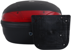 MAXEM MX32 SİYAH MOTOSİKLET ARKA ÇANTA TOPCASE