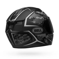 Bell Qualifier Stealth Mat Siyah Beyaz Kamuflaj