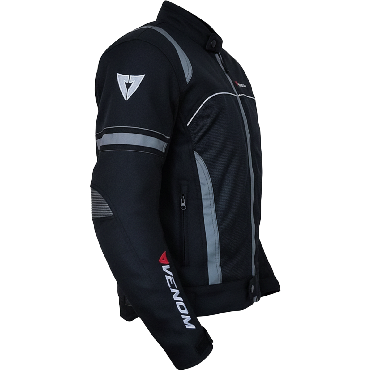 VENOM Spin - Motosiklet Ceketi - Gri
