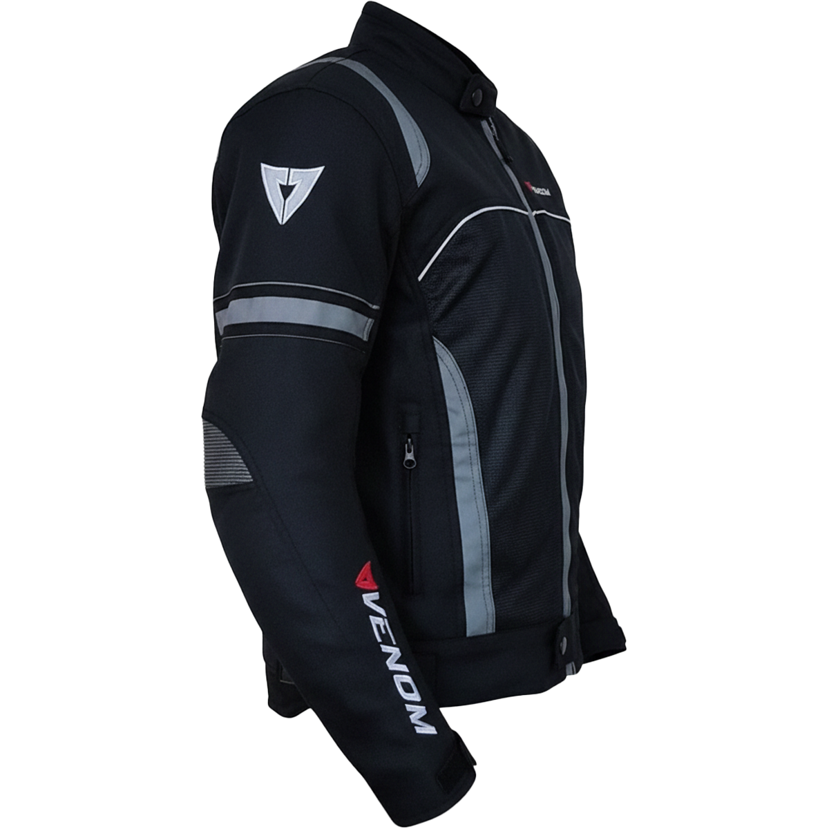 VENOM Spin - Motosiklet Ceketi - Gri