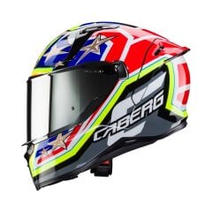Caberg Avalon Track Siyah Fosfor Sarı Fosfor Kırmızı Mavi