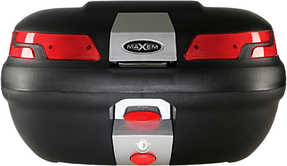 MAXEM  SL45 SİYAH BAGAJLI MOTOSİKLET ARKA ÇANTA TOPCASE