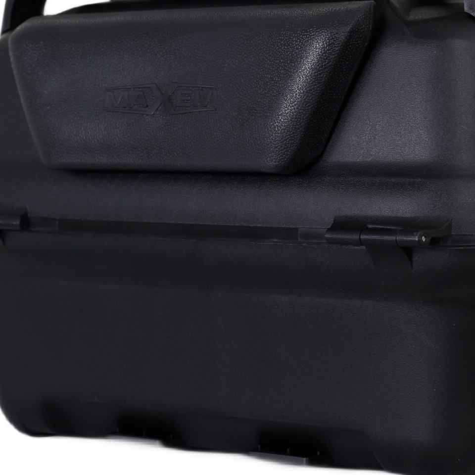 MAXEM SL40 SİYAH SIRTLIKLI - 40LT MOTOSİKLET ARKA ÇANTA TOPCASE