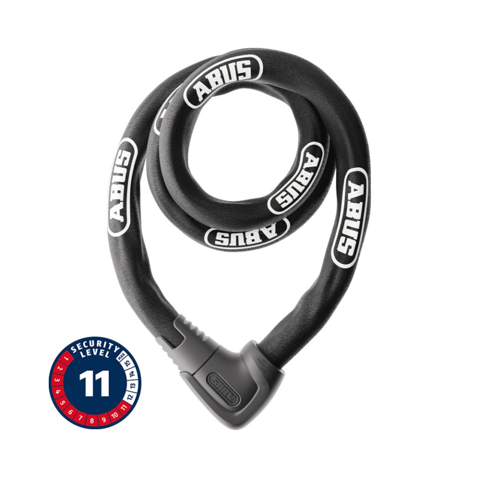 ABUS Steel-O-Chain™ 9808K/170 Black – XPlus Silindirli Zincir Kilit