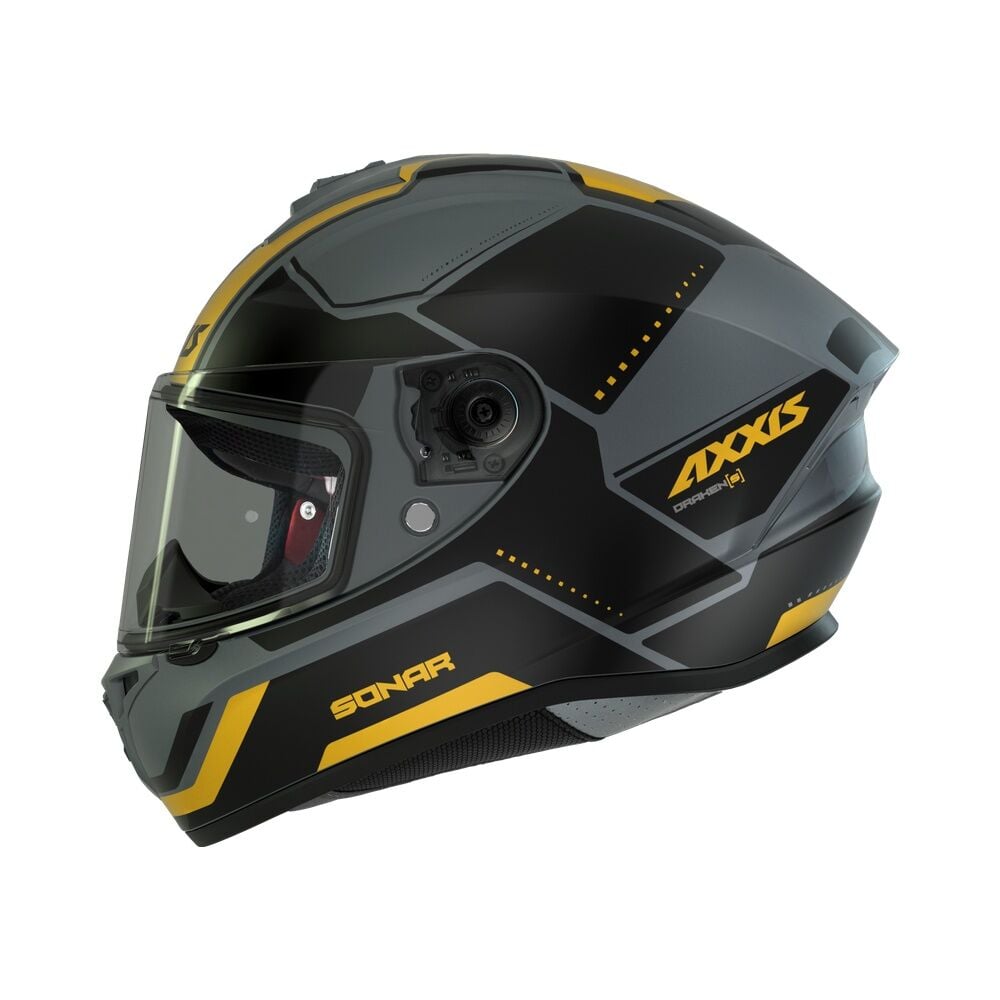 Axxis Draken S Sonar Mat Sarı