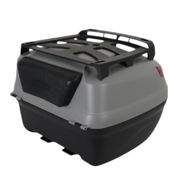 MAXEM SL40 FULL GRİ MOTOSİKLET ARKA ÇANTA TOPCASE
