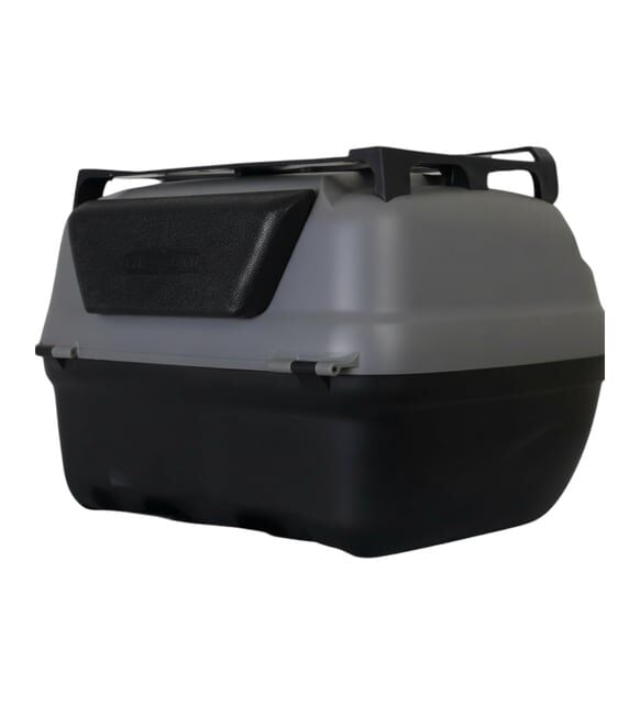 MAXEM SL40 FULL GRİ MOTOSİKLET ARKA ÇANTA TOPCASE