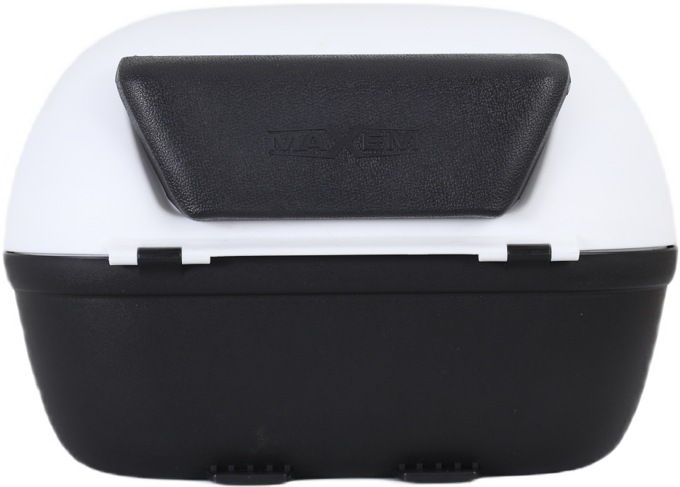 MAXEM SL35 BEYAZ MOTOSİKLET ARKA ÇANTA TOPCASE