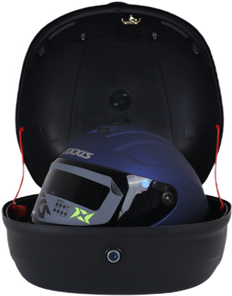 MAXEM MX32 BEYAZ MOTOSİKLET ARKA ÇANTA TOPCASE