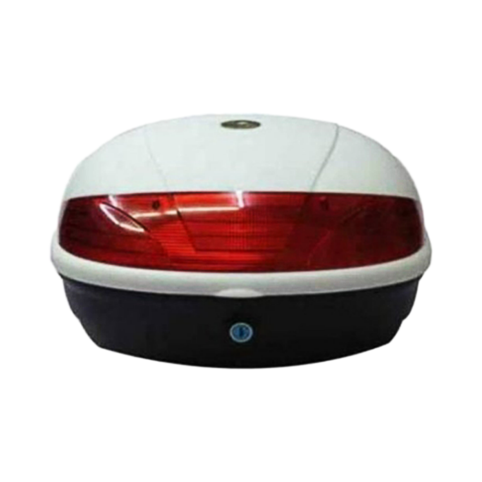 MAXEM MX32 BEYAZ MOTOSİKLET ARKA ÇANTA TOPCASE
