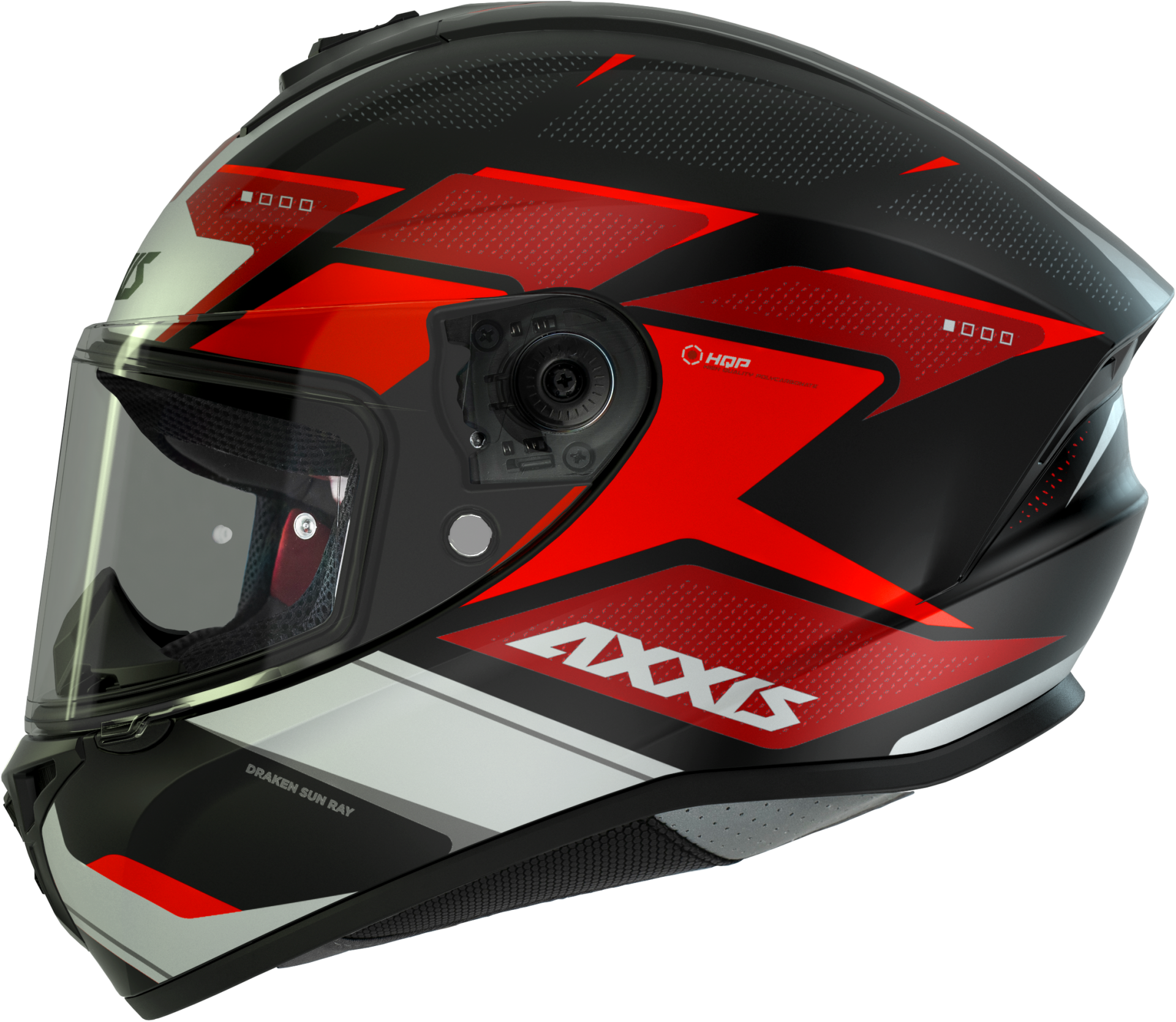 Axxis Draken S Sunray Mat Kırmızı