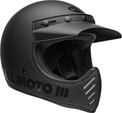 Moto-3 Classic Mat Siyah