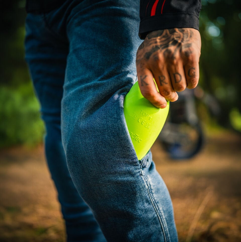 Venom Motosiklet Pantolonu Nova Cordura Denim - Mavi