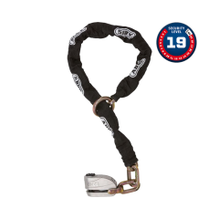 ABUS 8008/12KS120 - Alarmlı Disk Kilidi ve Zincir