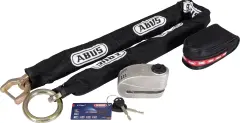 ABUS 8008/12KS120 - Alarmlı Disk Kilidi ve Zincir