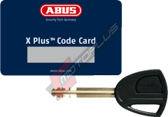 ABUS 8008/12KS120 - Alarmlı Disk Kilidi ve Zincir