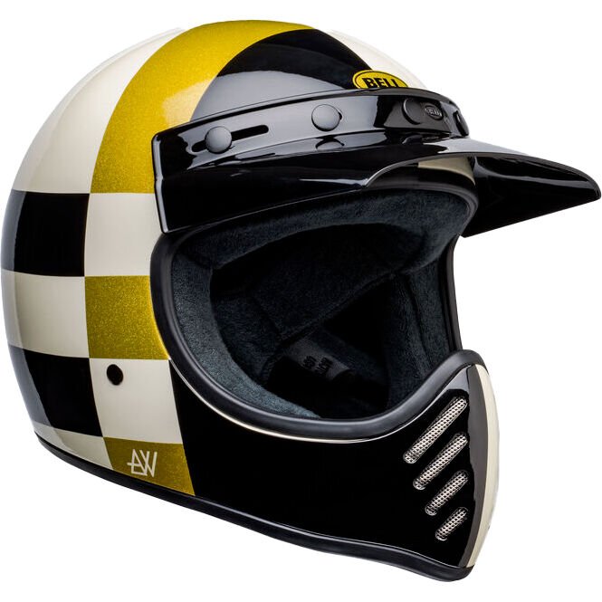 Moto-3 Atwyld Orbit Gloss Beyaz Siyah