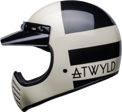 Moto-3 Atwyld Orbit Gloss Beyaz Siyah
