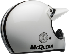 Moto-3 Steve McQueen Any Given Sunday Gloss Siyah Beyaz