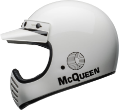 Moto-3 Steve McQueen Any Given Sunday Gloss Siyah Beyaz