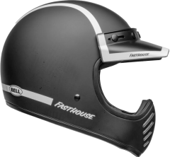 Moto-3 Fasthouse Old Road Siyah Beyaz