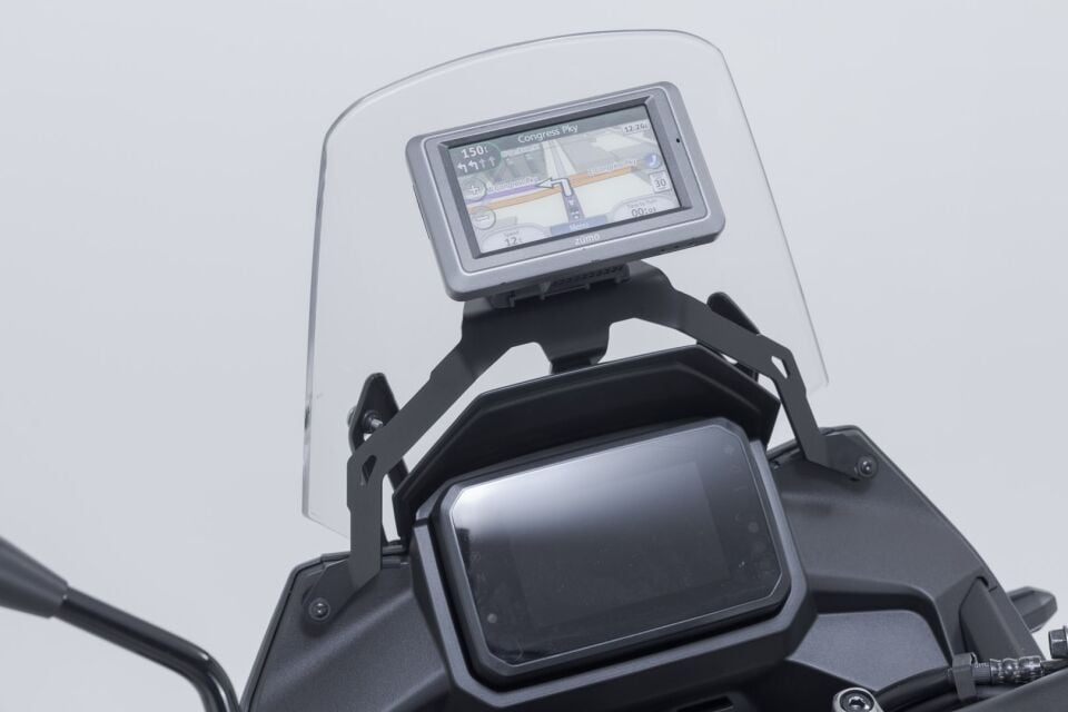 SW-MOTECH Honda XL750 Transalp GPS Bağlantı Aparatı Siyah - GPS.01.070.10100/B