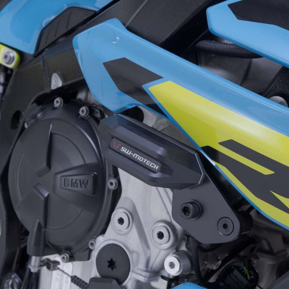 SW-MOTECH BMW S 1000 R Şasi Koruma Takozu Siyah - STP.07.590.11100/B