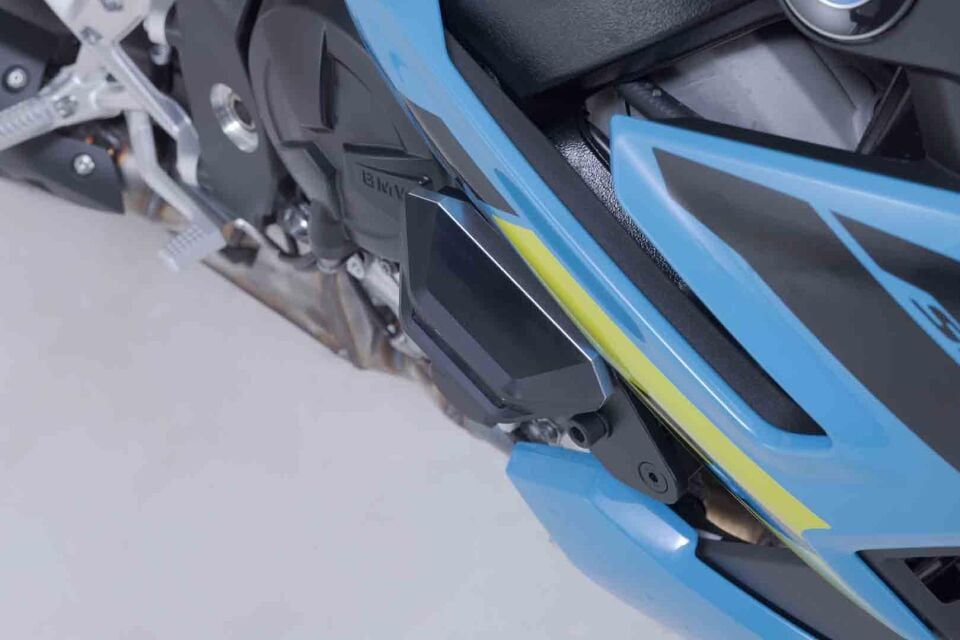 SW-MOTECH BMW S 1000 R Şasi Koruma Takozu Siyah - STP.07.590.11100/B