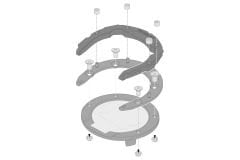 SW-MOTECH Pro Depo Halkası  - BMW Modelleri İçin - Vidasız - TRT.00.787.12700/B