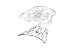 STREET-RACK - Siyah - Moto Guzzi V100 Mandello  (22-) - GPT.17.038.16000/B